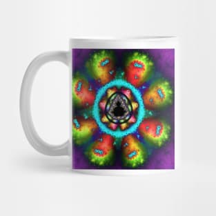 Psychedelic Mandelbrot Fractal Mug